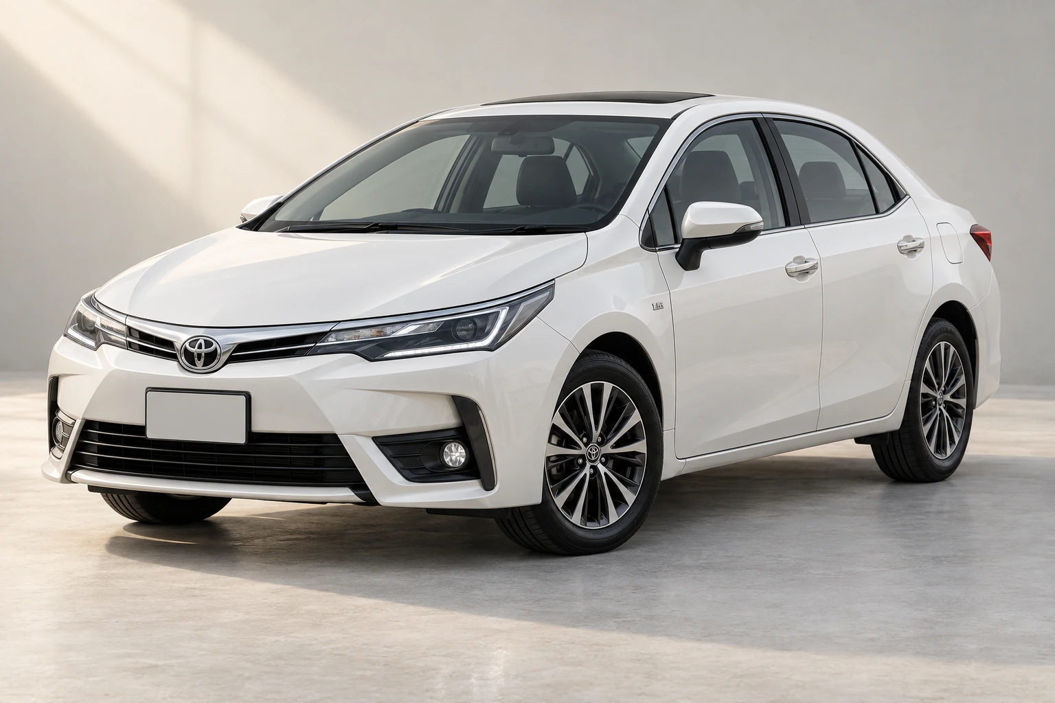 Toyota Corolla Altis vehicle illustration